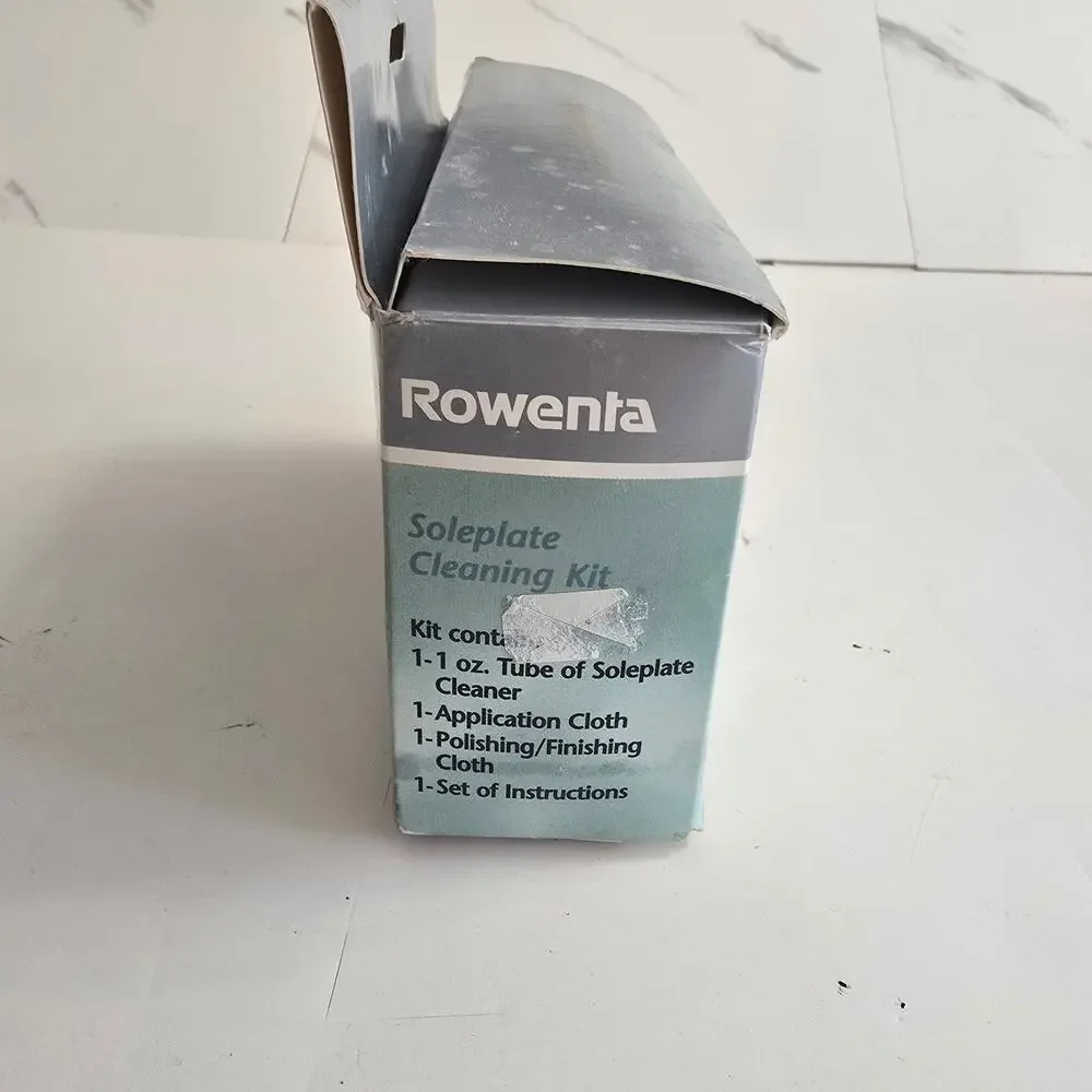 Rowenta Soleplate Cleaning Kit Hot Iron Cleaner NEW in Box